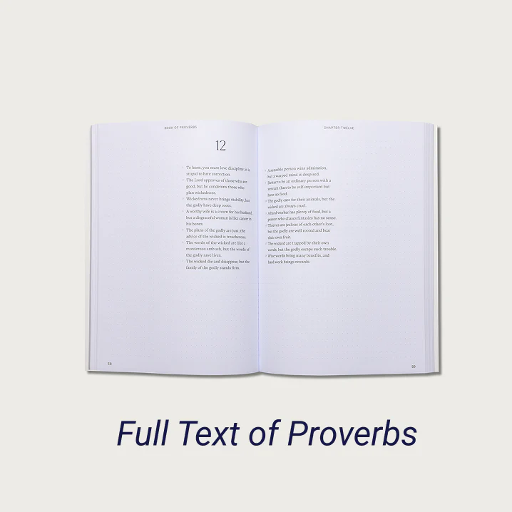 The Book of Proverbs Journal Bible - Image 4